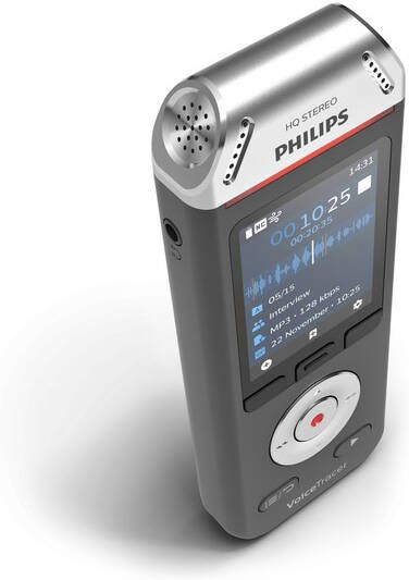 Philips Ditigal voice recorder DVT 2110 voor interviews - Foto 1