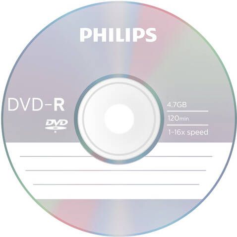 Philips DVD-R 4.7GB 16x SP (50)