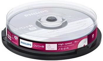 Philips DVD+R 4.7GB 16x SP (10)