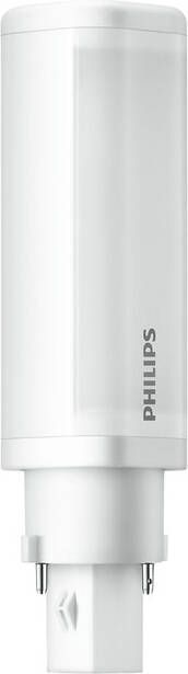 Philips Ledlamp CorePro G24D-1 2pin 4.5W 475lumen 3000K warm wit