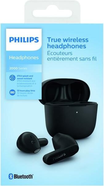 Philips Oortelefoon In-ear TWS TAT2236 zwart