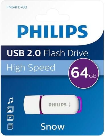 Philips USB-stick Flash Drive Snow 64GB USB 2.0