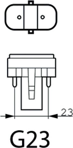 Philips Spaarlamp Master PL S 2P 11W 900 Lumen 830 warm wit - Foto 3