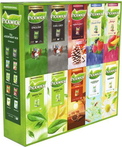Pickwick Thee combibox 10x25 zakjes