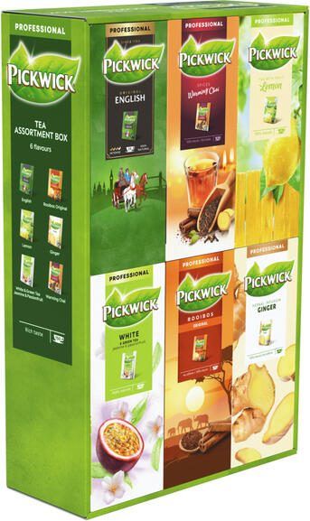 Pickwick thee combipack 6 smaken pak van 150 stuks