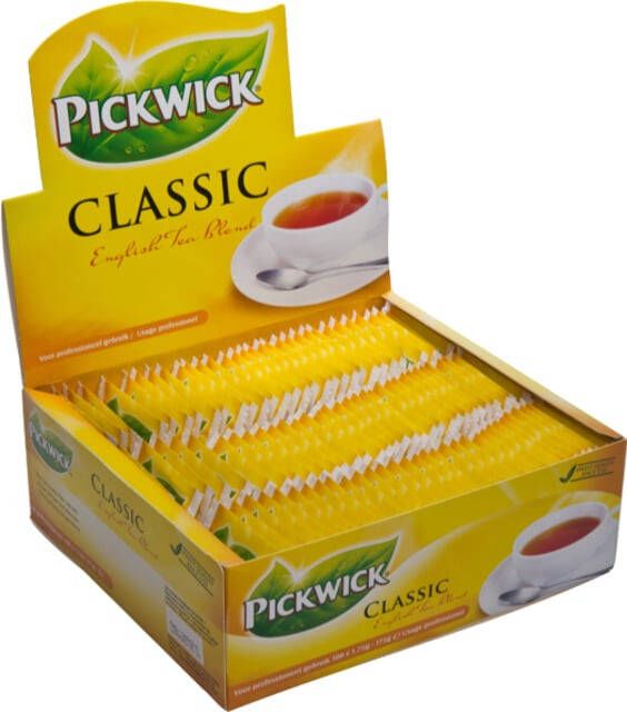 Pickwick thee English Tea Blend pak van 100 stuks 2 g per zakje