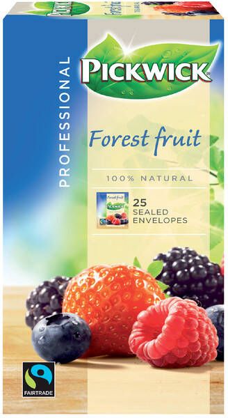 Pickwick Thee Fair Trade forest fruit 25x1.5gr - Foto 2