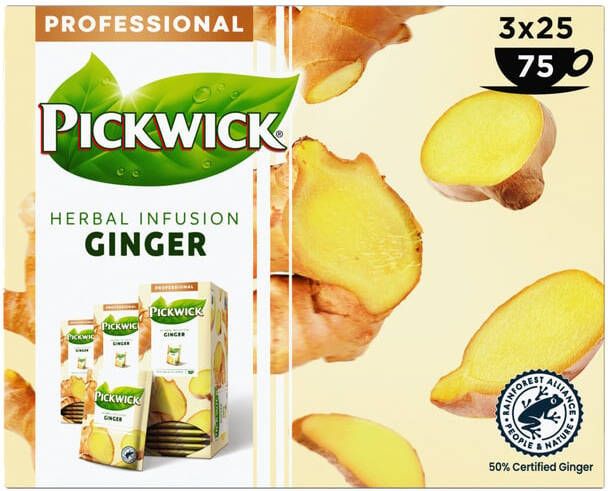 Pickwick Thee ginger 25x1.5gr