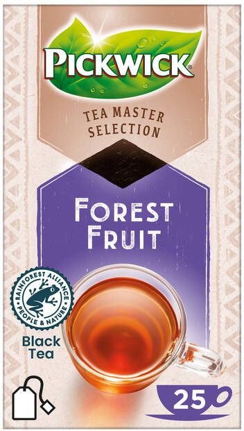 Pickwick Tea Master Selection bosvruchten pak van 25 stuks