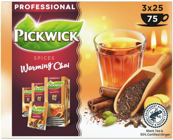 Pickwick Thee warming chai 25x1.5gr