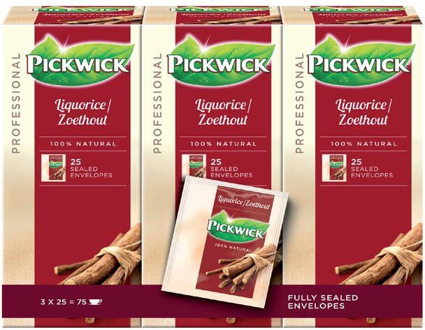 Pickwick Sojadrink Campina plantaardig pak 1 liter