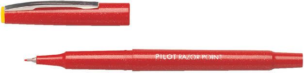 Pilot Fineliner Razor Point SW-10 PP rood 0.4mm