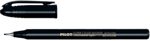 Pilot Fineliner Super SCA UF zwart 0.4mm