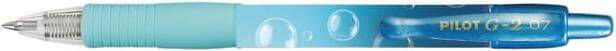 Pilot Gelschrijver G-2 Bubble blauw medium blauwschrijvend
