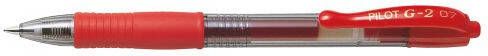 Pilot roller intrekbare Gelpen G-2 rood