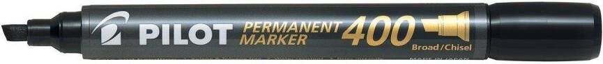 Pilot Permanent marker 400 schuin breed zwart