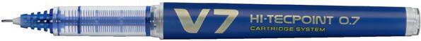 Pilot Rollerpen begreen Hi Tecpoint V7 0.5mm blauw