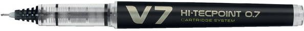 Pilot Rollerpen begreen Hi-Tecpoint V7 0.5mm zwart