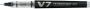 Pilot Rollerpen begreen Hi-Tecpoint V7 0.5mm zwart - Thumbnail 2