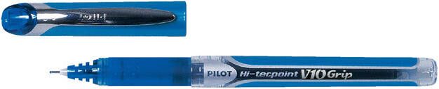 Pilot Rollerpen Hi Tecpoint grip V10 0.6mm blauw