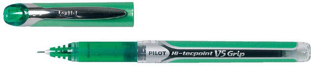Pilot Rollerpen Hi-Tecpoint grip V5 0.3 groen