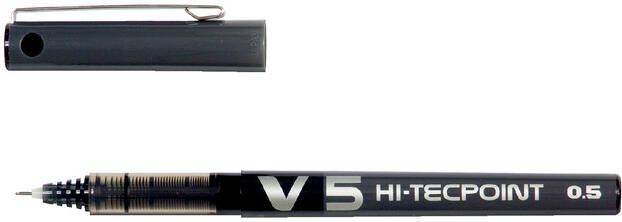 Pilot Rollerpen Hi-Tecpoint V5 zwart 0.3mm