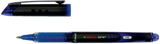 Pilot Rollerpen V-Ball grip VB10 blauw 0.6mm