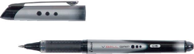 Pilot Rollerpen V-Ball grip VBG-5 zwart 0.3mm