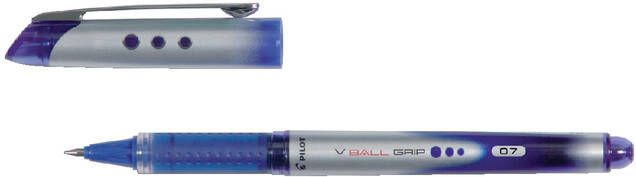 Pilot roller V-BALL Grip medium punt 0 7 mm blauw