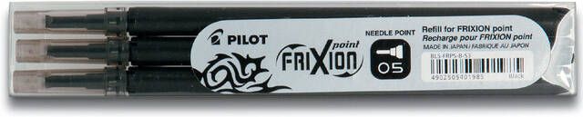 Pilot Rollerpenvulling Frixion Hi-Tecpoint zwart 0.25mm