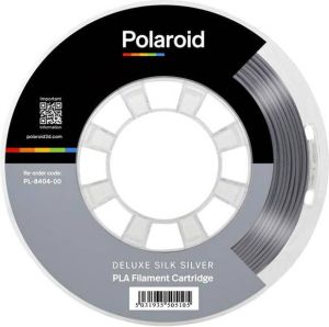 Polaroid 3D Filament PLA Universal 250g Deluxe Zijde zilver