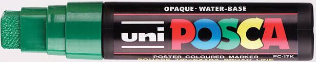 Posca Paintmarker Uni PC17K extra breed rechthoek donkergroen