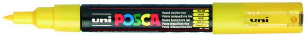 Posca uni-ball Paint Marker op waterbasis PC-1MC geel
