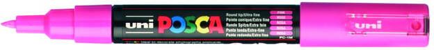Posca uni-ball Paint Marker op waterbasis PC-1MC roze