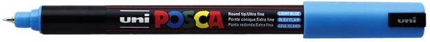 Posca uni-ball Paint Marker op waterbasis PC-1MR lichtblauw