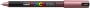 Posca Paintmarker Uni PC1MR extra fijn metallic rood - Thumbnail 2