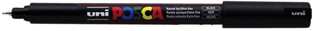 Posca uni-ball Paint Marker op waterbasis PC-1MR zwart
