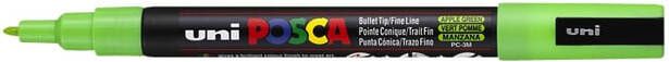 Uni-Ball Paintmarker Uni ball op waterbasis posca pc 3m appelgroen