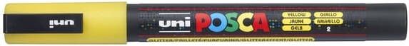 Posca Uni paintmarker PC-3ML 1 5 mm glitter geel