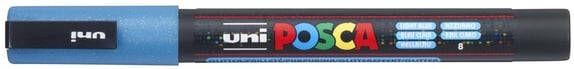 Posca Uni paintmarker PC-3ML 1 5 mm glitter lichtblauw