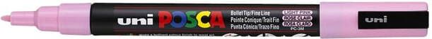 Posca uni-ball Paint Marker op waterbasis PC-3M lichtroze