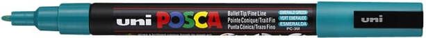 Posca uni ball Paint Marker op waterbasis PC 3M smaragdgroen