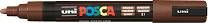 Posca uni-ball Paint Marker op waterbasis PC-5M bruin