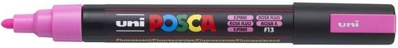 Posca Uni paintmarker PC-5M 1 8 2 5 mm fluo roze