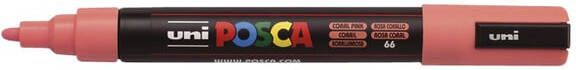 Posca Uni paintmarker PC-5M 1 8 2 5 mm koraalrood