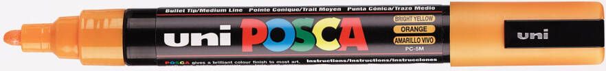 Posca uni ball Paint Marker op waterbasis PC 5M lichtoranje