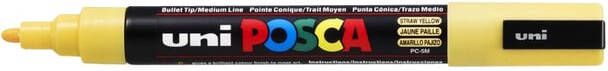 Posca uni ball Paint Marker op waterbasis PC 5M strogeel