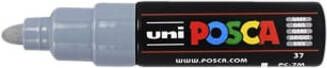 Posca Paintmarker Uni PC7M breed grijs