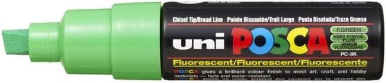 Posca uni-ball Paint Marker op waterbasis PC-8K fluo groen
