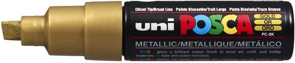 Posca uni-ball Paint Marker op waterbasis PC-8K goud